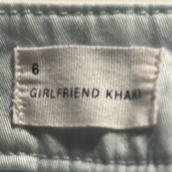 GAP Girlfriend Chino light mint green Cotton pants Sz 6 - Picture 9 of 14